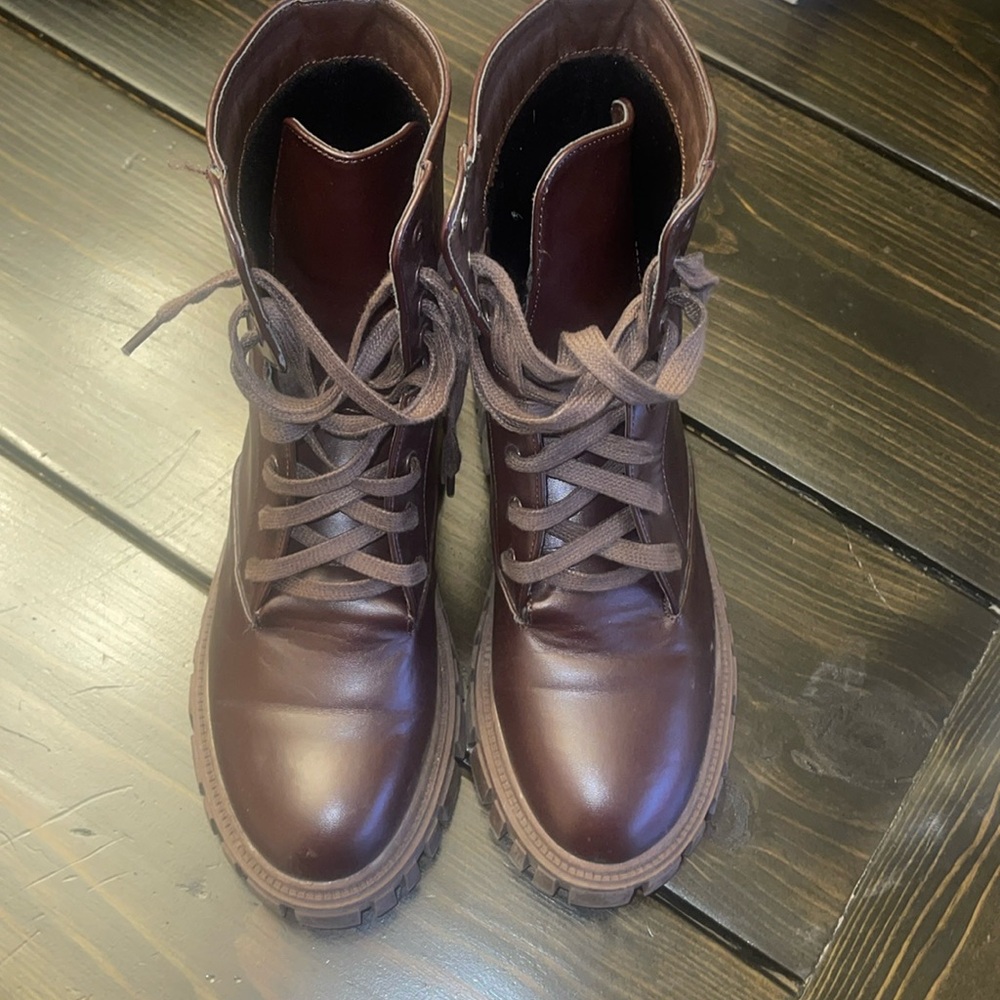 Cute chocolate boots